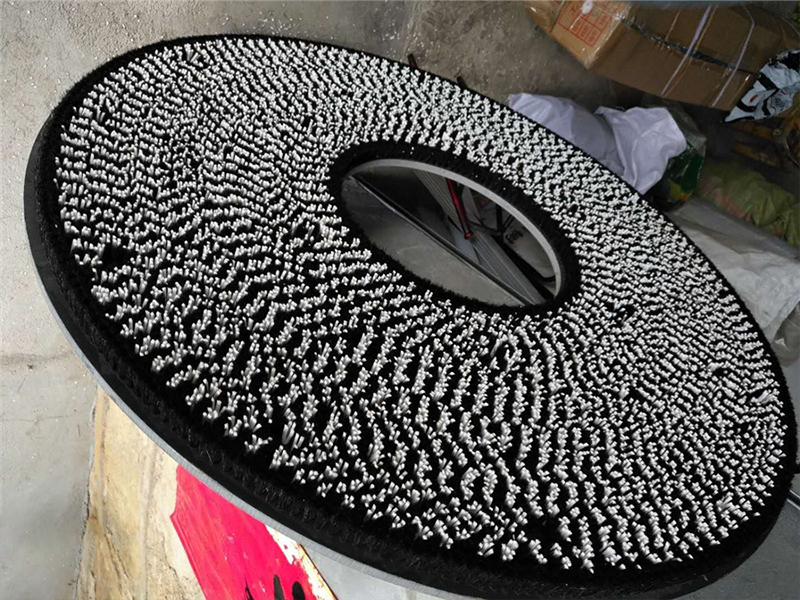 手機(jī)3D玻璃掃光豬鬃+磨皮圓盤刷